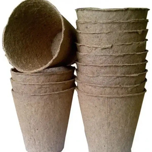 Торфяной горшок (стаканчик для рассады), 60х60мм